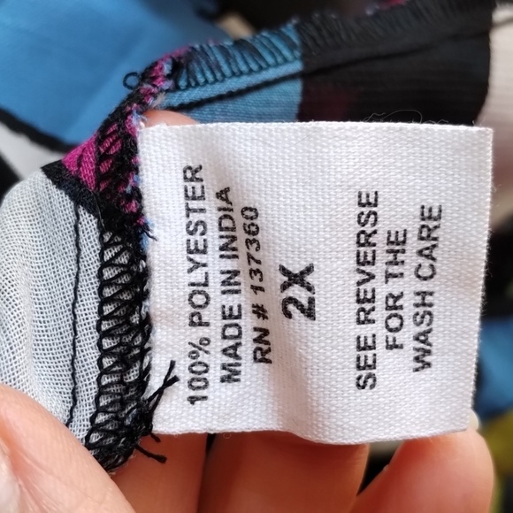 Live 4 Truth Bathing Swimsuit Cover Size 2X Colorful Kaftan - Picture 10 of 11